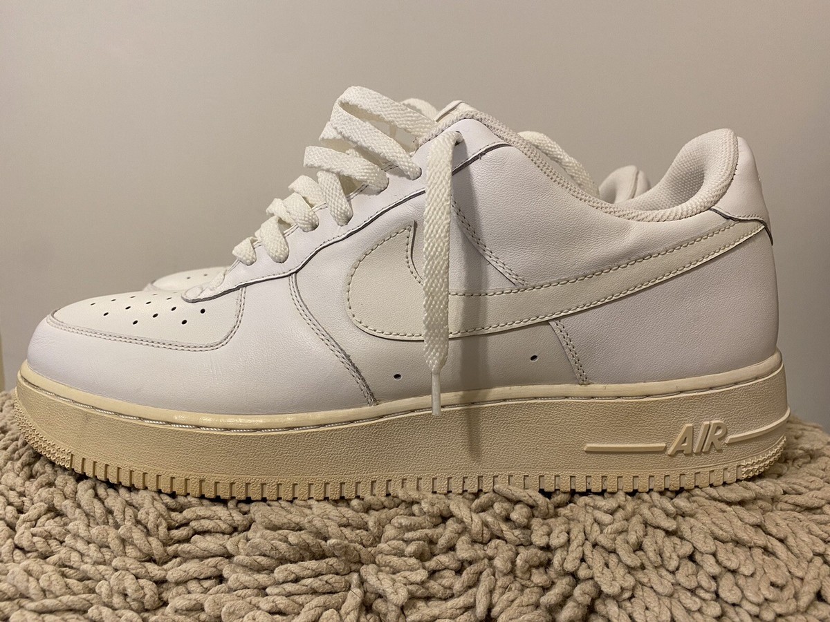 Nike Air Force 1 07 Low AF1, Triple White Leather, 315122 Nike Air Force 1 07 Low AF1, Triple White Leather, 315122