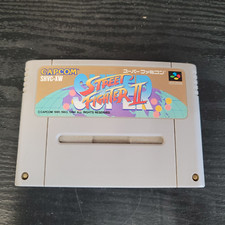 Street Fighter Ii Super Famicom  Sfc  Ntsc-japan  Complete With Reg Card Good Condition Overall 4976219044424