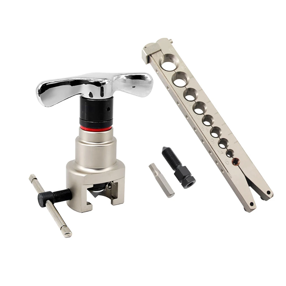 New Manual Electric Ratchet Copper Tube Expander Pipe Eccentric Flaring Tool Set