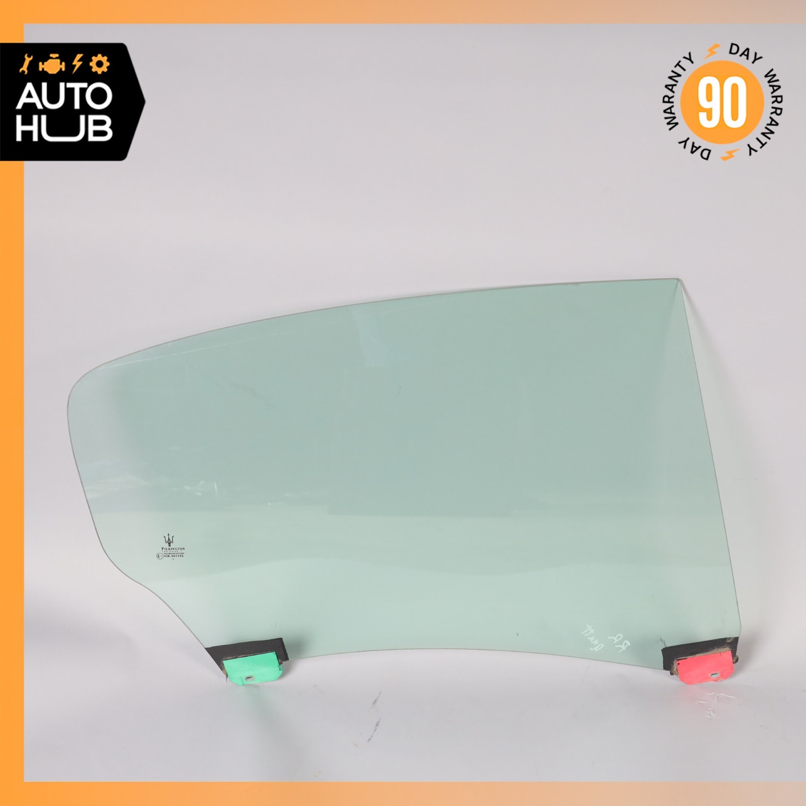 03-13 Maserati Quattroporte M139 Rear Right Side Door Window Glass OEM 79k