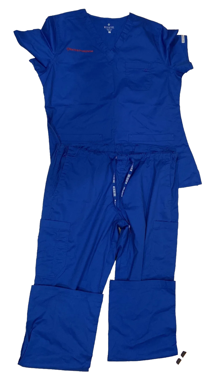 Collage Scrub Top Pant Set