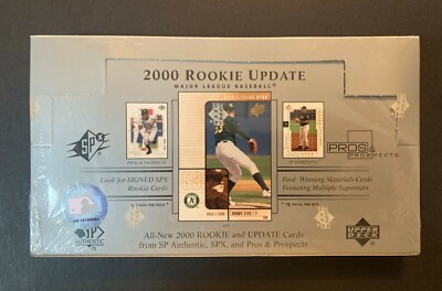 2000 Upper Deck Rookie Update Baseball Factory Sealed Box -Look for Rookie Autos
