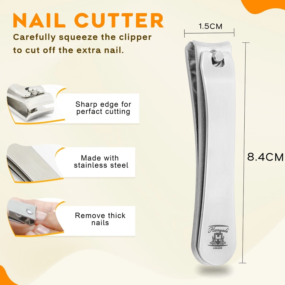 Nagelknipser, scharfe Nagelschneider, Zehennagelknipser, Nagelscheren aus Stahl - Bild 2 von 4