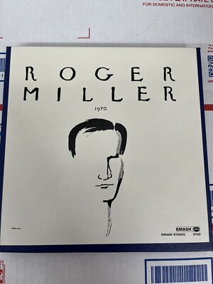 ROGER MILLER ~ 1970 ~ Reel To Reel Tape ~ 4 Track / 3 3/4 IPS 