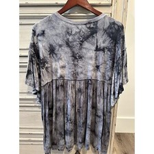 Urban Outfitters Gray Scoop Neck Tunic