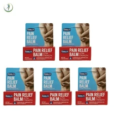 5 X Ultra Strength Pain Relief Balm 18G (0.63 oz) Non Staining Coralite Brand