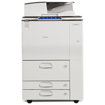 Ricoh Aficio Mp 6503 Mono A3 Laser Multifunction Printer Copier Scanner 65 Ppm Ebay