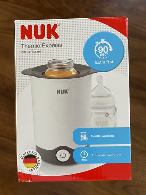 NUK Thermo Express Bottle Warmer 90 Sec Extra Fast Perfect Condition Hardly Used