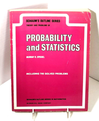 Theory and Problems of Probability and Statistics- Schaum's-M Spiegel (1975-TP)