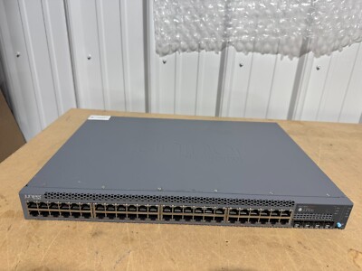Juniper Networks EX2300-48P 48 Port Gigabit PoE 4 SFP 1/10G Network Switch