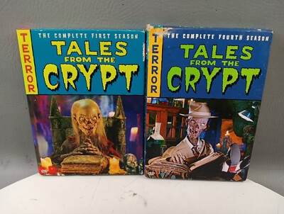 Tales From The Crypt DVD Lot: 2 Seasons 1 & 4 Of Horror Fun! VGC READ