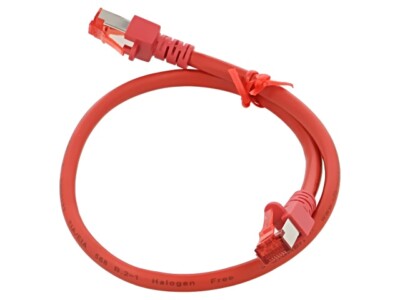 802991 Patch cord S/FTP 6 Line Cu LSZH rot 05m 27AWG HELUKABEL