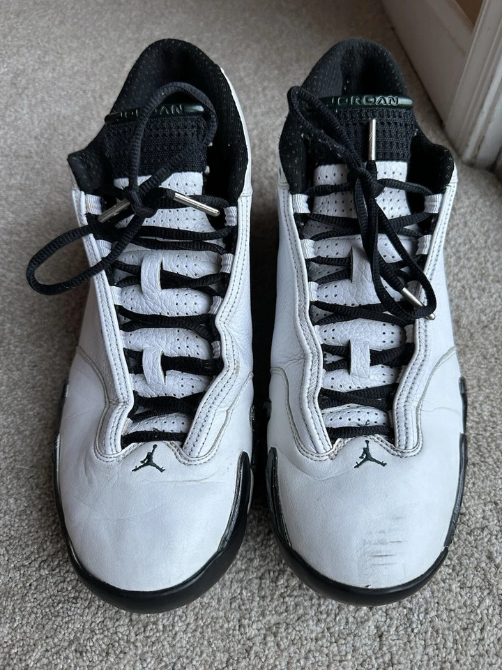 尺码 11.5 - Jordan 14 OG 氧化绿色 1999 — 第 3/4 张图片