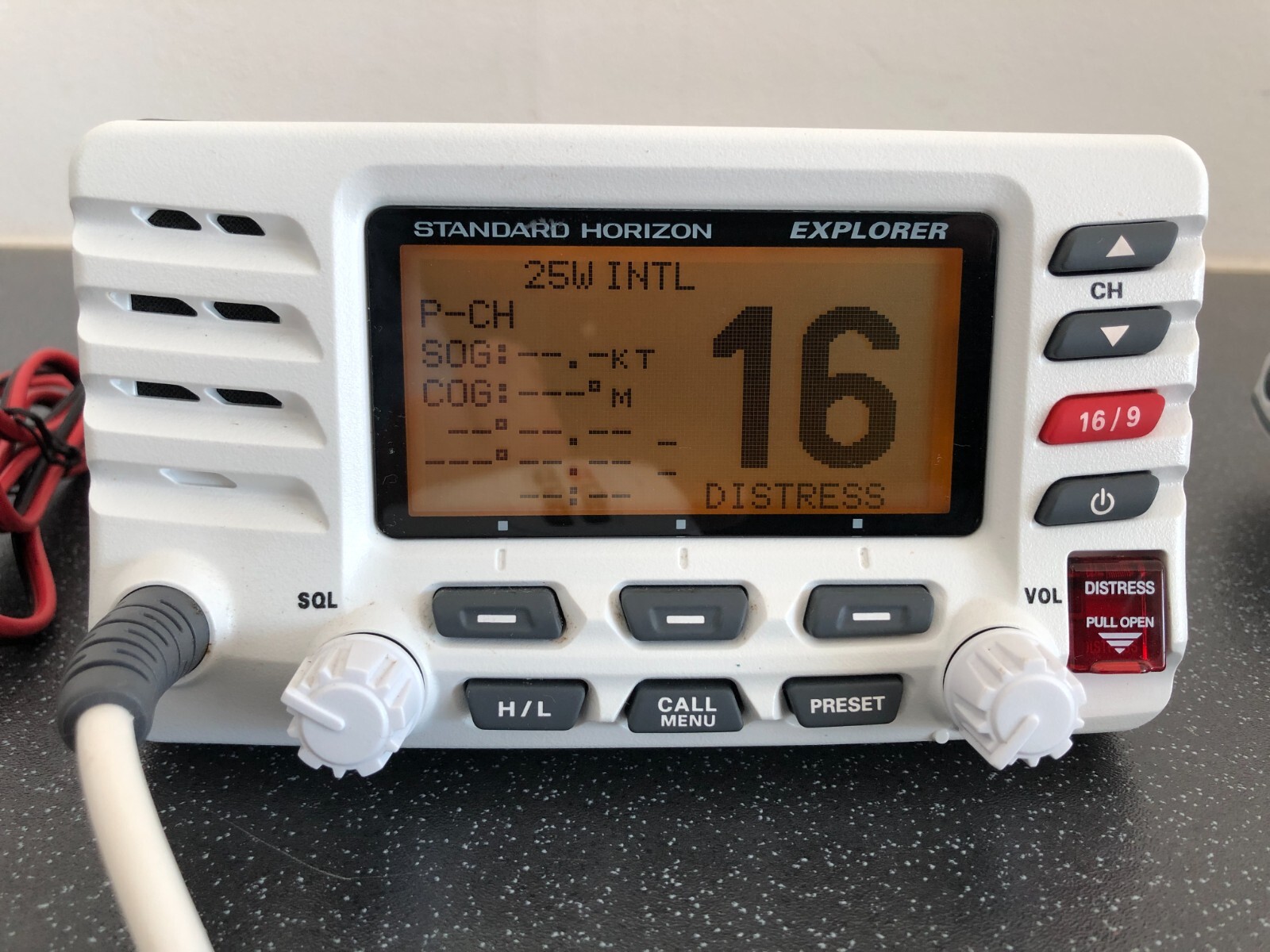 Standard Horizon GX1600 Explorer Marine VHF Radio + RAM 3 Remote Access