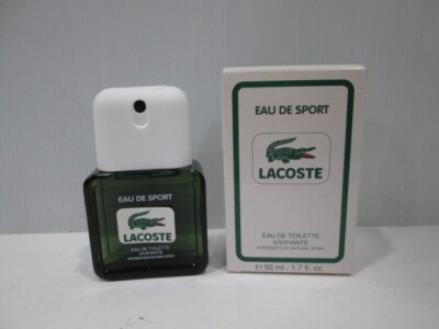 EAU DE SPORT LACOSTE Herren Parfum Eau De Toilette 50ml Spray -Vintage