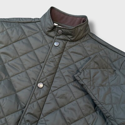 ジャケット $200 NWT Peter Millar Youth Large Essex Quilted Fleece Lined
