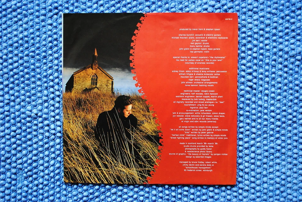 SIMPLE MINDS / LP VIRGIN MINDS 1 - 209 785 / 1989 ( D ) - Photo 4/4