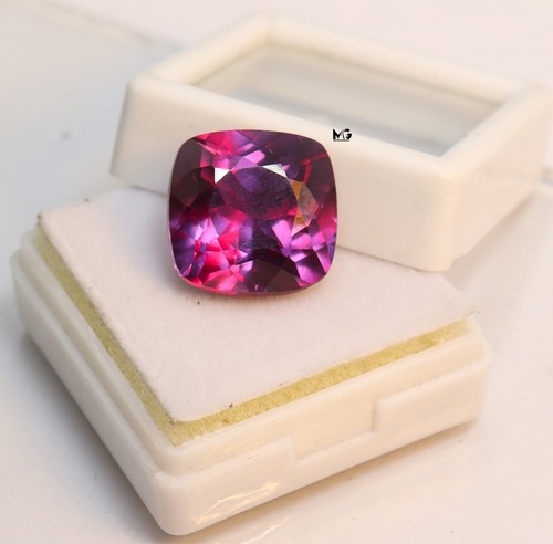 Pierre Précieuse Tanzanite Naturelle – Coussin 8,75 Ct – Violet Tanzanite – Certifiée GIR – Qualité Œil Pur