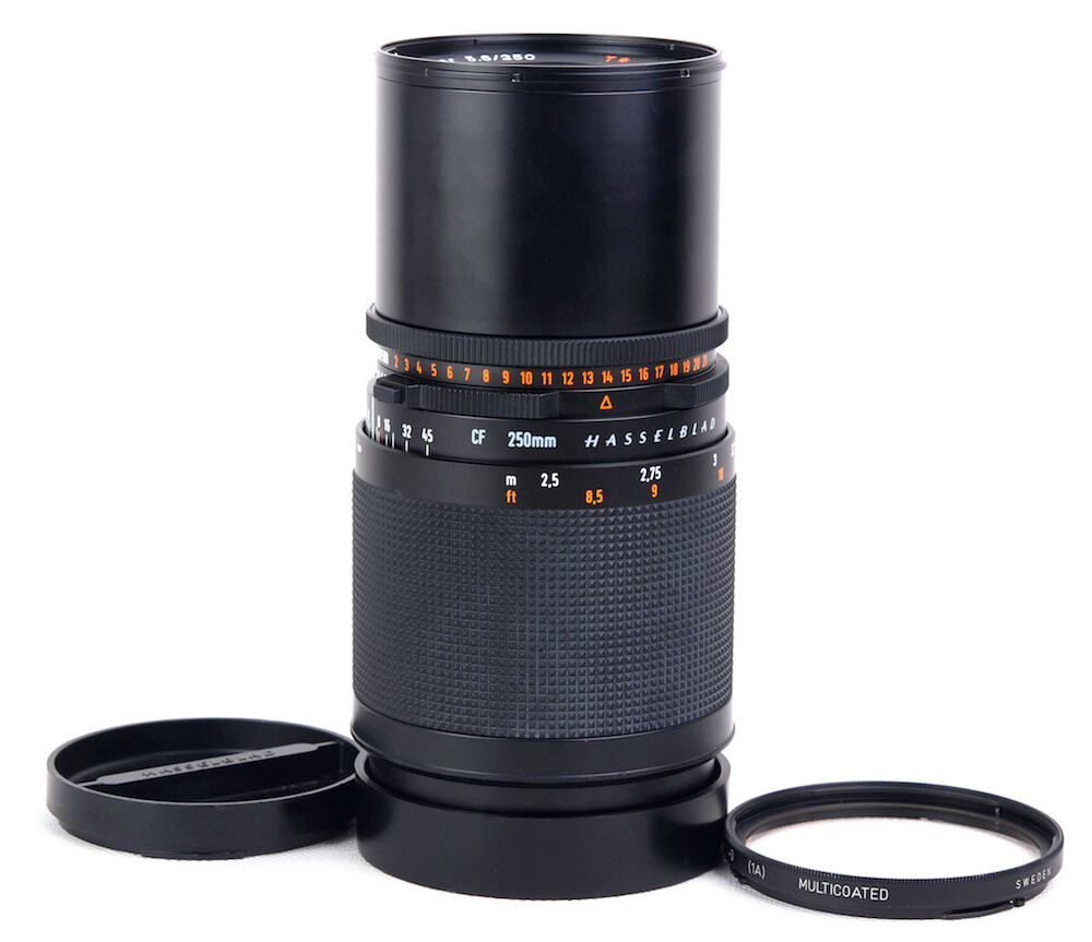 EX++ Japan star Hasselblad Sonnar CF 250mm f/5.6 T* 503CW