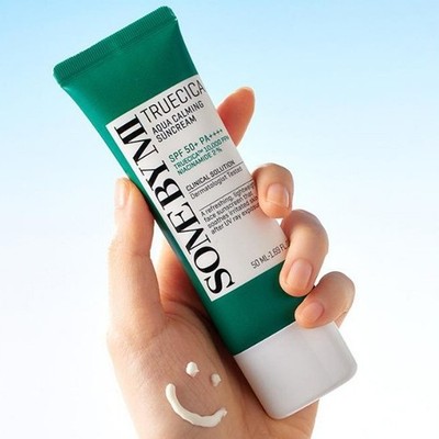 SOME BY MI Truecica Aqua Calming Sun Cream 50ml SPF50+ PA++++ Sonnencreme Korea
