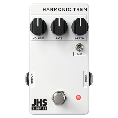 JHS Pedals 3 Series Harmonic Trem White