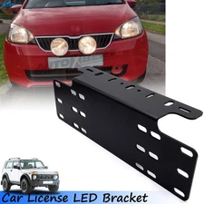 Light Bar Work Lights LED Front Bumper Holder Mount Car License Plate Bracket