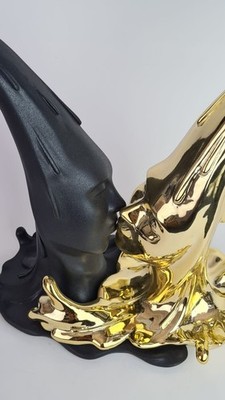 Sagrasse, XOXO Black Gold, Signed, Limited Edition of 100 Pieces. ON SALE NOW!!!