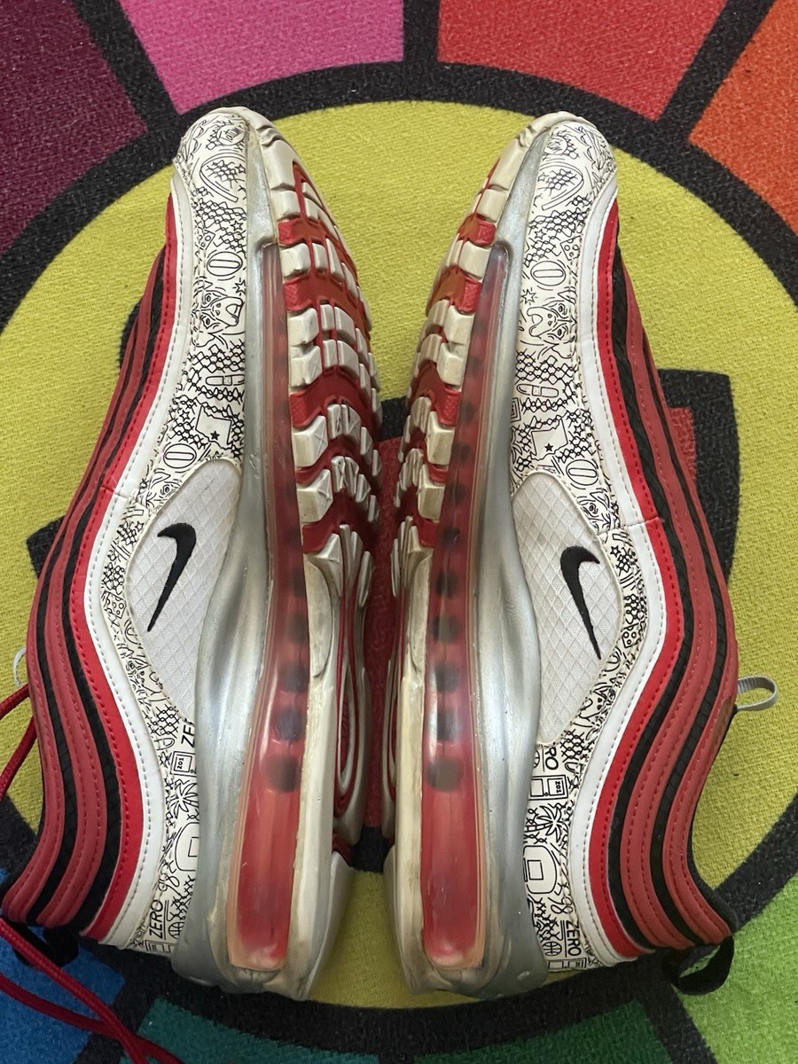 Nike Jayson Tatum x Air Max 97 Saint Louis Roots Size 8 Used No