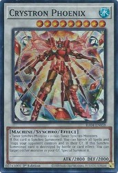 Crystron Phoenix RA04-EN058 Quarter Century Stampede Super Rare