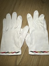 Vintage Wear Right 100 Cotton Women's Gloves Ivory SZ 6.5 West Germany