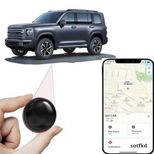 Mini GPS Tracker for Car  Vehicles  Real Time Tracking   No Monthly Fee  Android