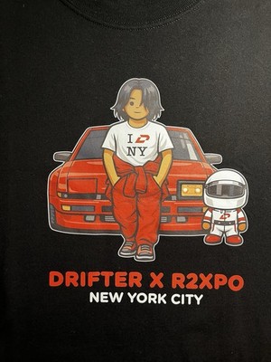 Sung Kang Drifter Tee Promo NYC Auto Show Men s 2XL