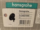 Hansgrohe Ecostat Thermostatic Trim S Volume Control & Diverter Chrome 04231000