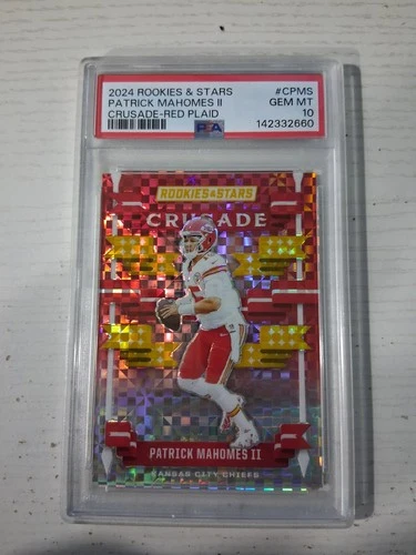 2024 Panini Rookies & Stars Crusade Patrick Mahomes II  Psa 10