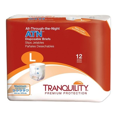 Tranquility  ATN Incontinence Brief, Large