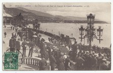 Monte-Carlo Monaco, Old PC, The Terraces, Canoe-Motor Racing, Ottoman Post, 1914