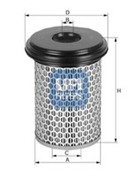 Ufi Luftfilter 27.989.00 Filtereinsatz FüR Mercedes Unimog Lk LN2 Lp Ng