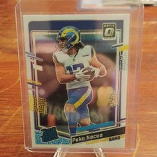 Puka Nacua 2023 Panini Donruss Optic Rated Rookie #238 Los Angeles Rams