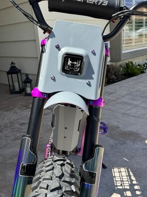 Super73 RX Fender Kit Battleship Gray THESE ARE NOT 3D PRINTRD