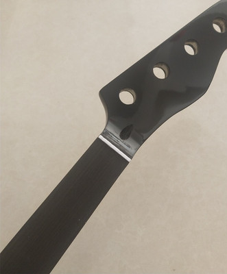 Fretless J BASS Maple guitar neck 4 string 20 fret rosewood 34inch black