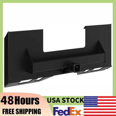 #ad 3000 LBS Universal Quick Attach Skid Steer Mount Plate 1 4quot; W 2quot; Hitch Receiver $116.09