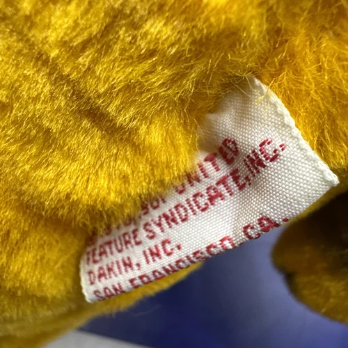 Cuenco y cuchara de pasta de ataque de espagueti de peluche Garfield vintage Dakin 1981 Jim Davis - Imagen 6 de 9