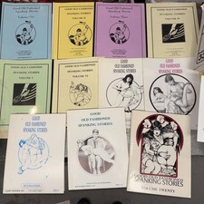 Lot Of 11 Good Old-fashioned Spanking Stories Magazine Early Editions