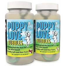 Puppy Love Bubbles, mantequilla de maní y tocino burbujas perfumadas 4 onzas, múltiples