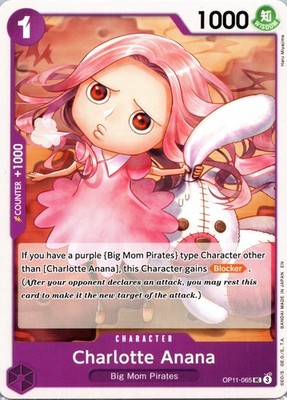 Charlotte Anana UC A Fist of Divine Speed OP11-065 NM
