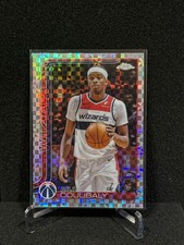 2025-26 TOPPS CHROME BASKETBALL X-FACTOR REFRACTOR BILAL COULIBALY WIZARDS #208