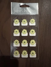 2 Packs Vintage Unopened Jolee’s Boutique Dimensional Stickers Flowers