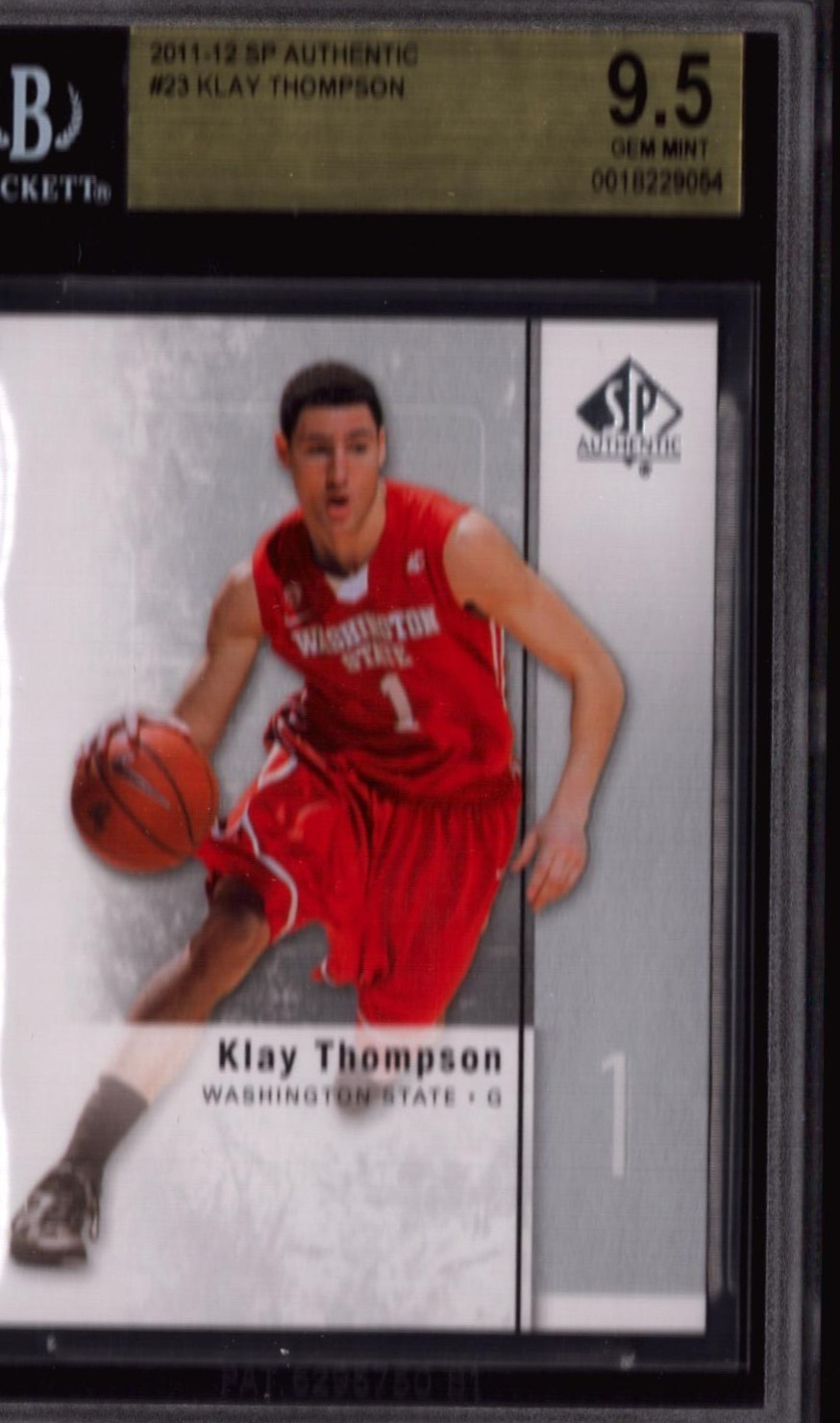 2011-12 SP Authentic #23 Klay Thompson (RC)	BGS 9.5
