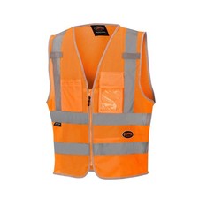Hi Vis Safety Vest for Men Women - Reflective Cooling Mesh - 8 Pockets - Cl...