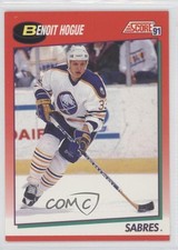 1991-92 Score Canadian Benoit Hogue #134 0a1